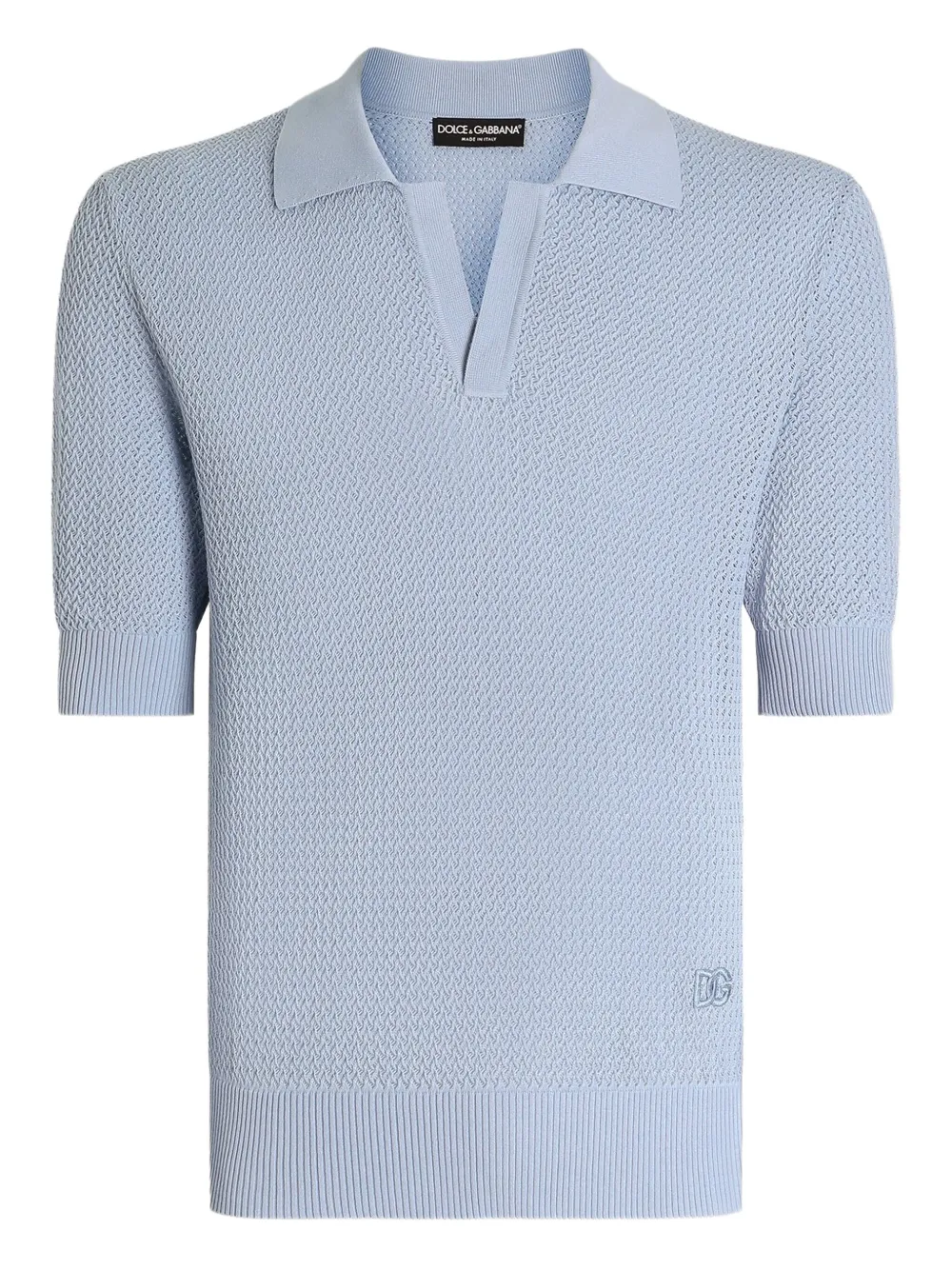 Dolce & Gabbana Top met korte mouwen Blauw