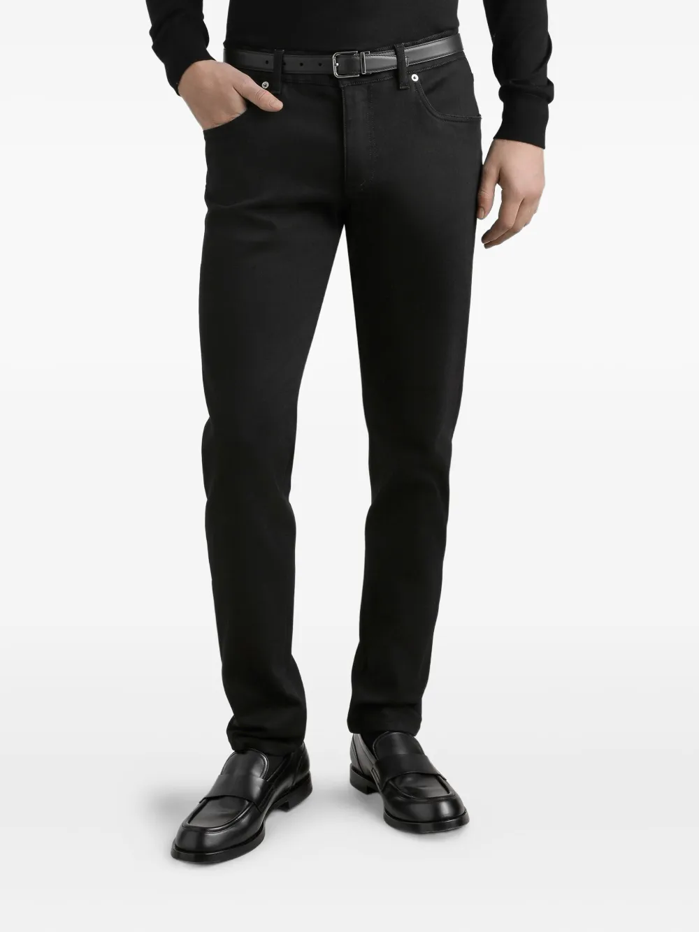 Dolce & Gabbana Katoenen jeans Zwart