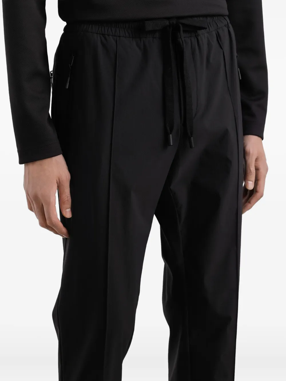 Dolce & Gabbana Broek met trekkoordtaille Zwart
