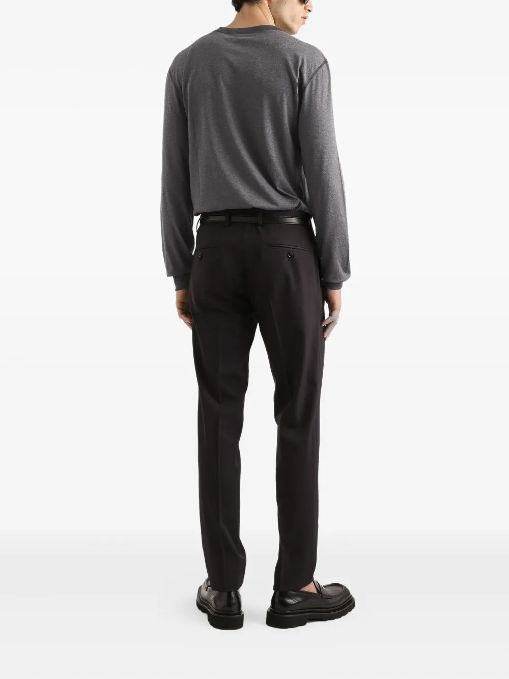 Dolce & Gabbana Plooibroek Grijs