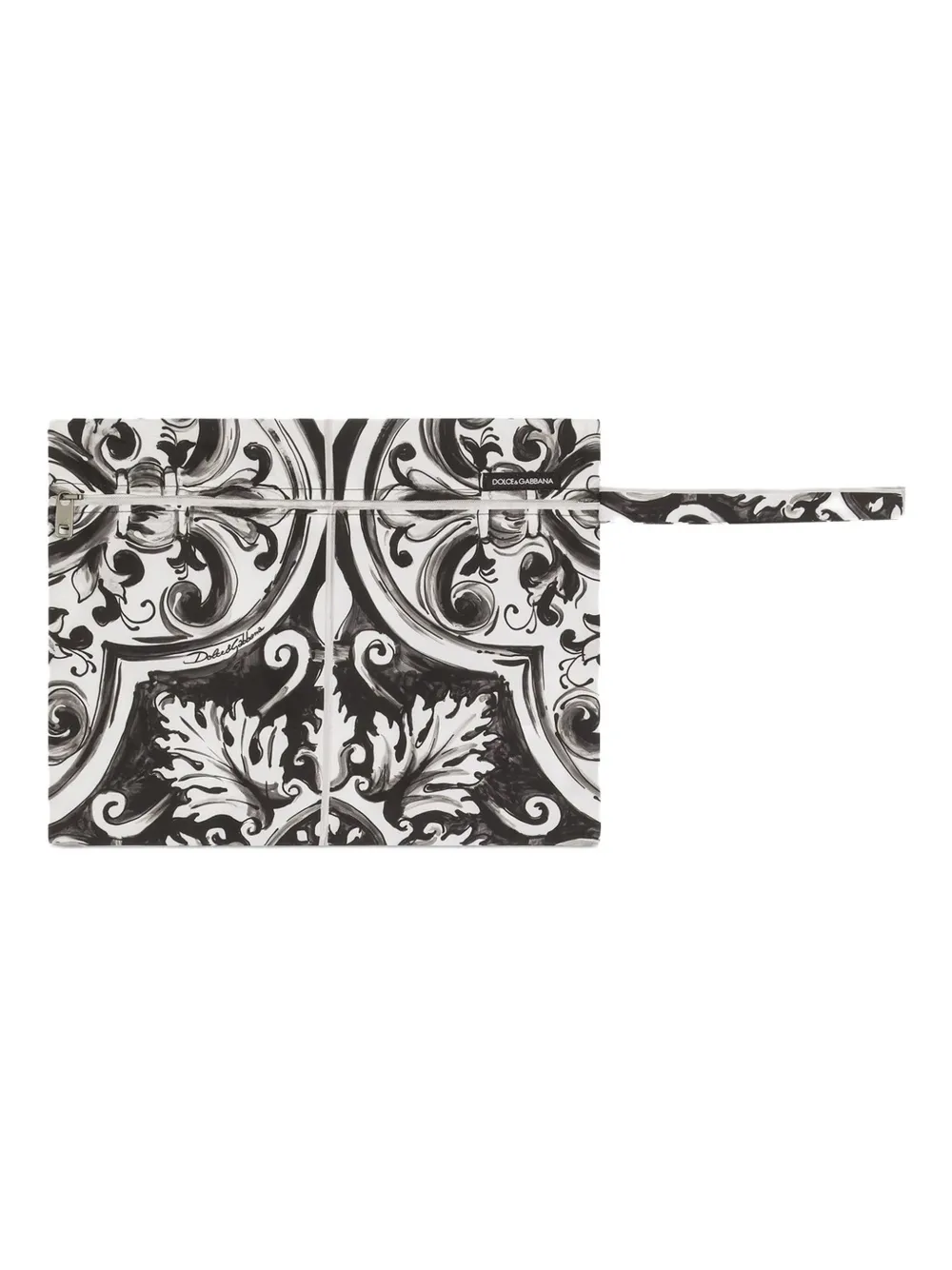 Dolce & Gabbana Zwembroek met grafische print Zwart