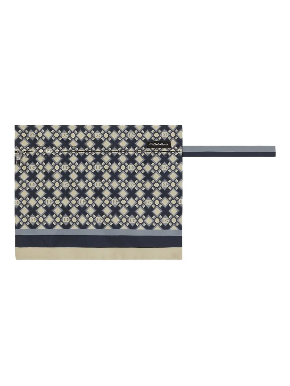 Dolce & Gabbana Zwembroek met geometrische print Blauw
