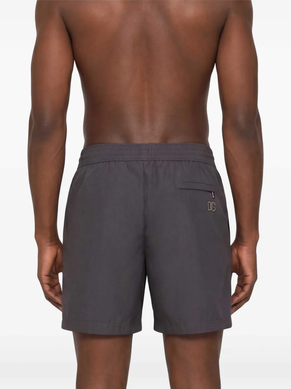 Dolce & Gabbana Elastische zwembroek Grijs