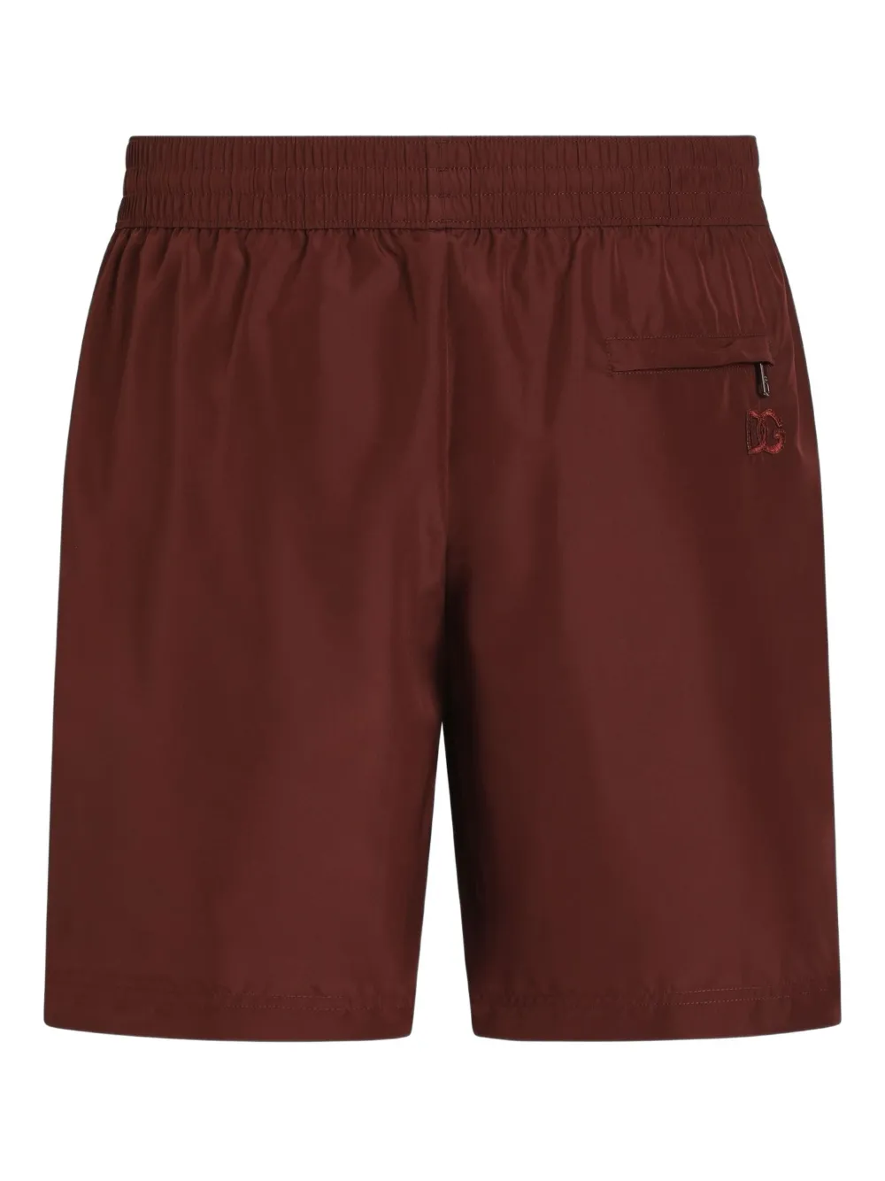 Dolce & Gabbana Zwembroek met trekkoord Rood