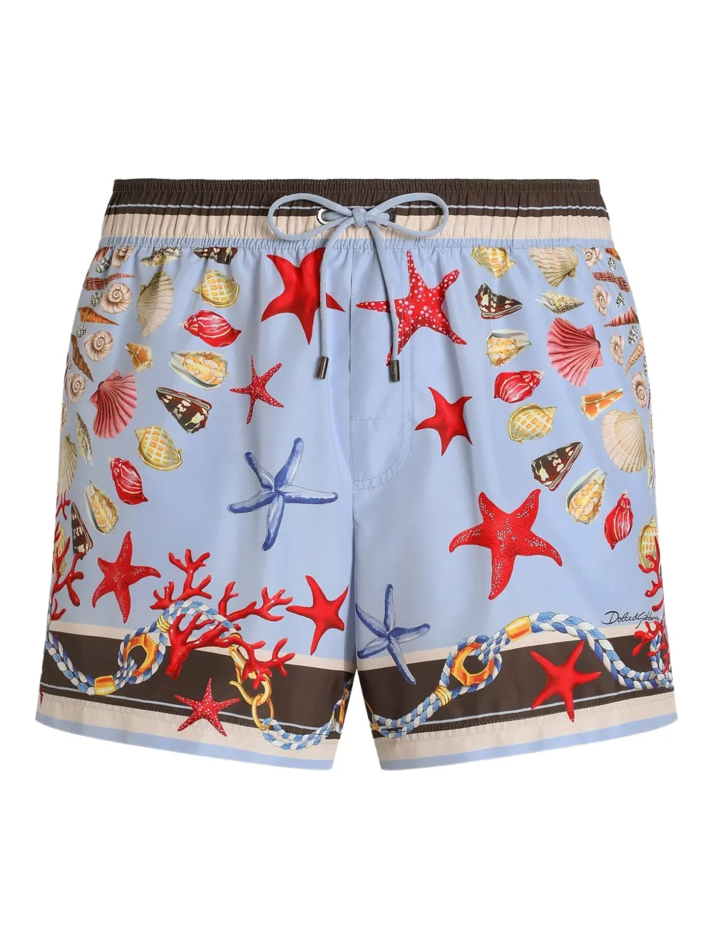 Dolce & Gabbana Zwembroek met print Blauw