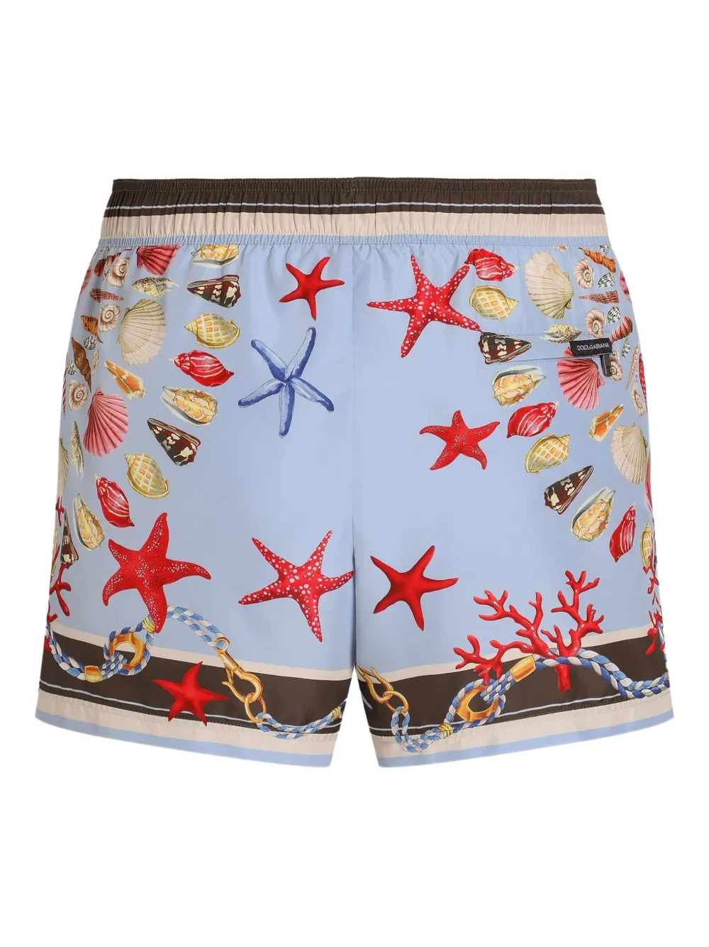 Dolce & Gabbana Zwembroek met print Blauw