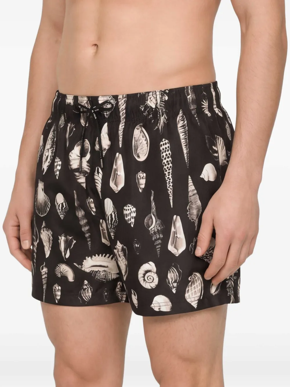 Dolce & Gabbana Zwembroek met print Zwart