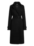 Dolce & Gabbana tweed trench coat - Black