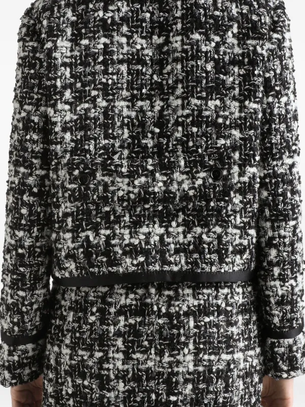Dolce & Gabbana ツイード ジャケット | ブラック | FARFETCH JP