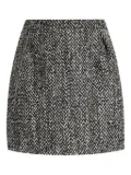 Dolce & Gabbana tweed mini skirt - Black
