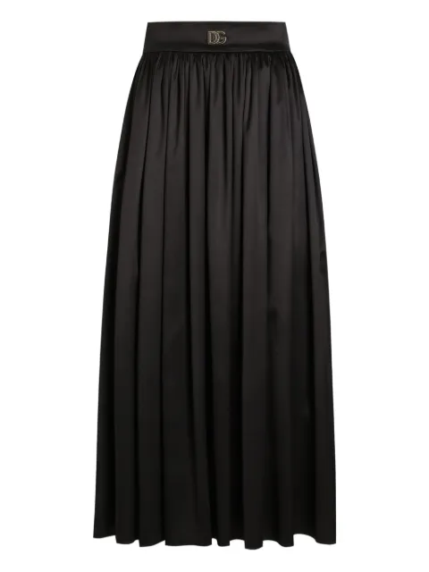 Dolce & Gabbana Midirock mit Falten