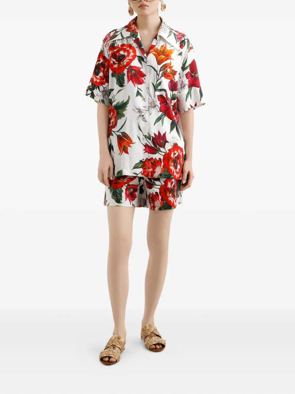 Dolce & Gabbana Zijden blouse - Wit