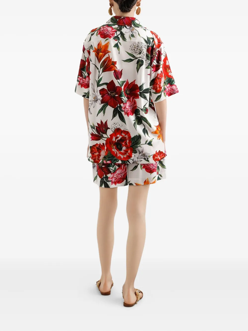 Dolce & Gabbana Zijden blouse Wit