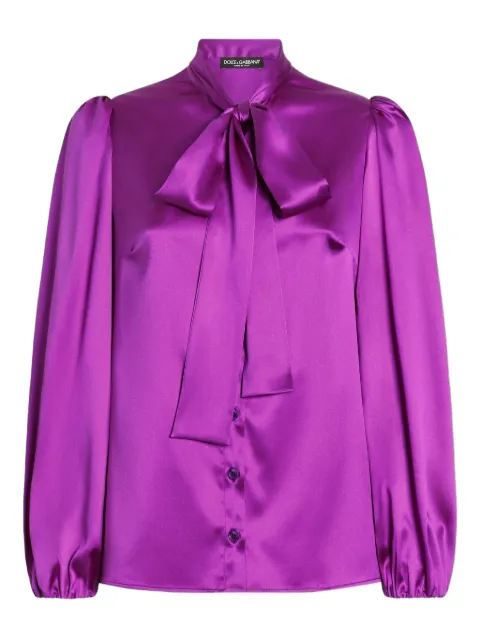 Dolce & Gabbana satin shirt
