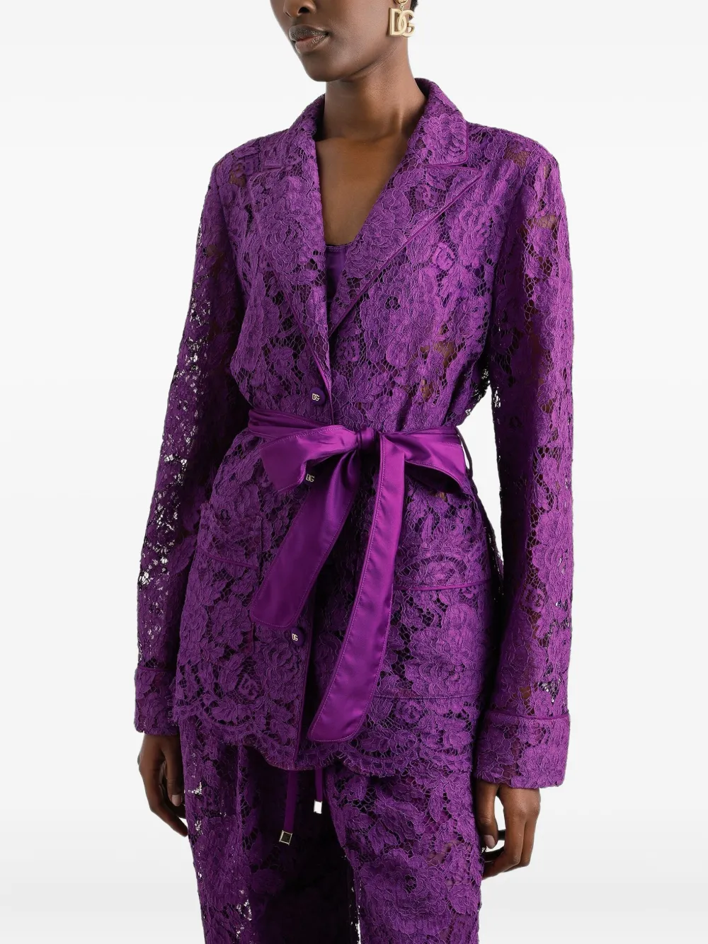 Dolce & Gabbana Vanity blazer Paars