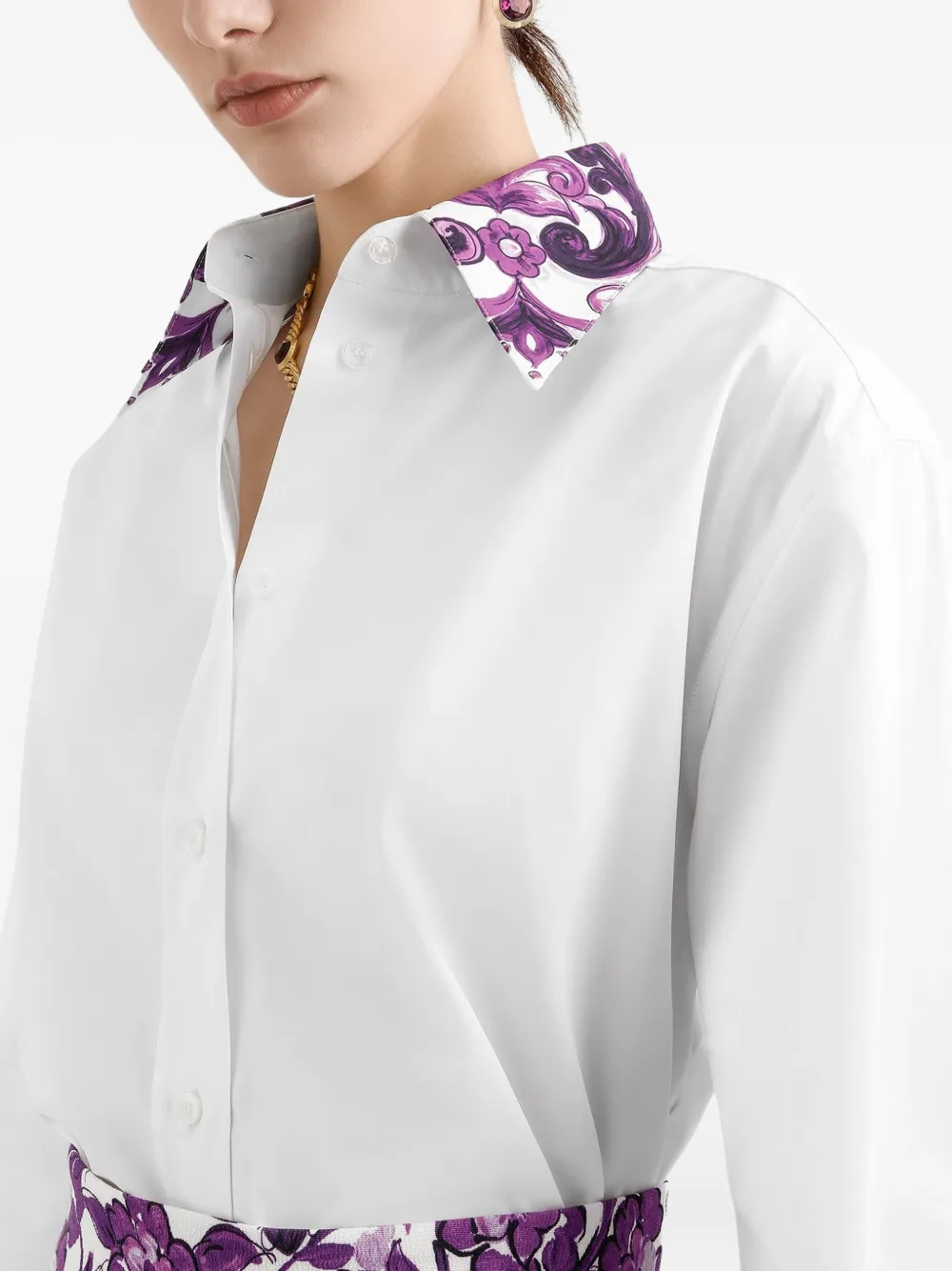 Dolce & Gabbana Katoenen blouse Wit