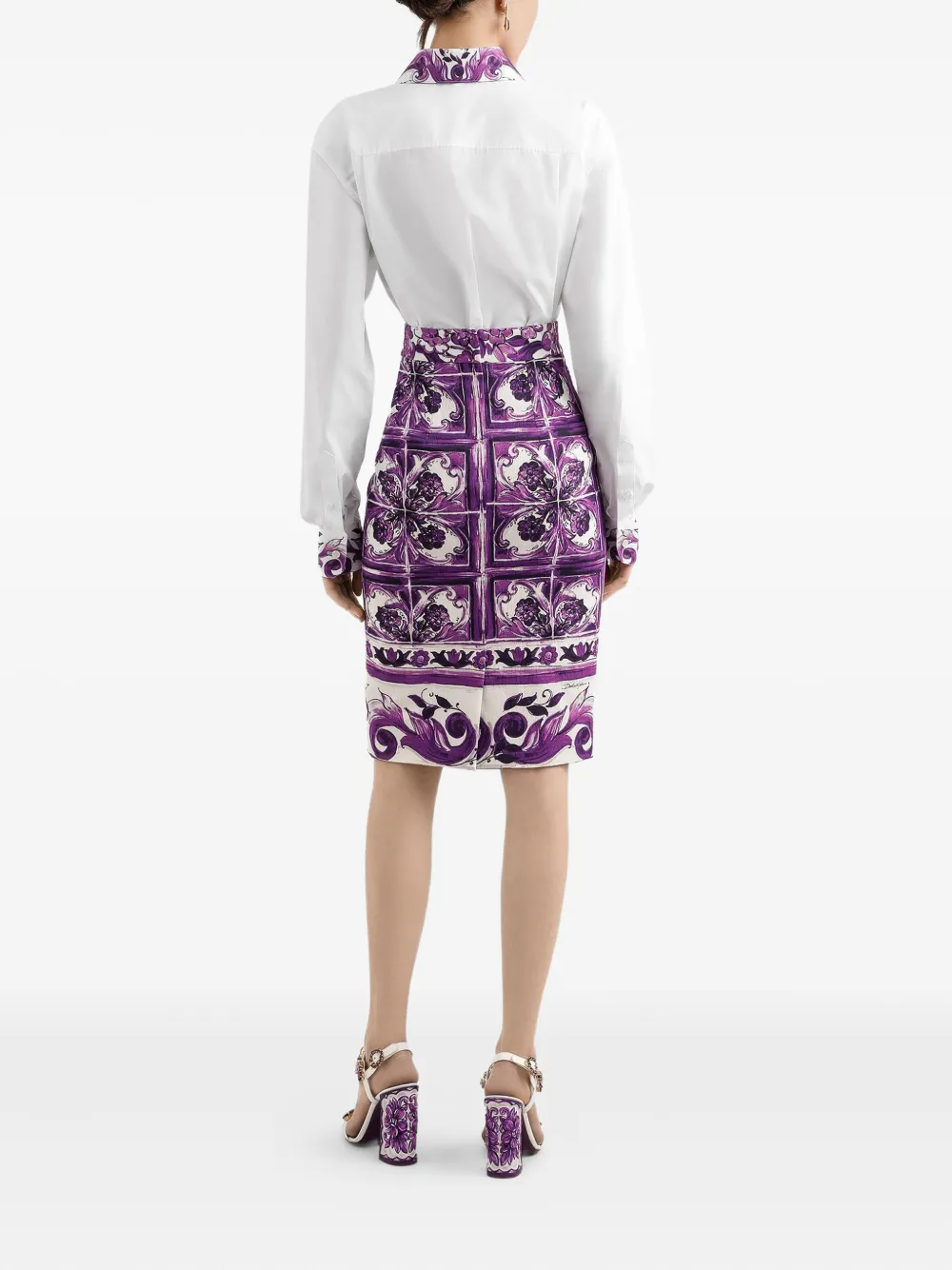 Dolce & Gabbana Katoenen blouse Wit
