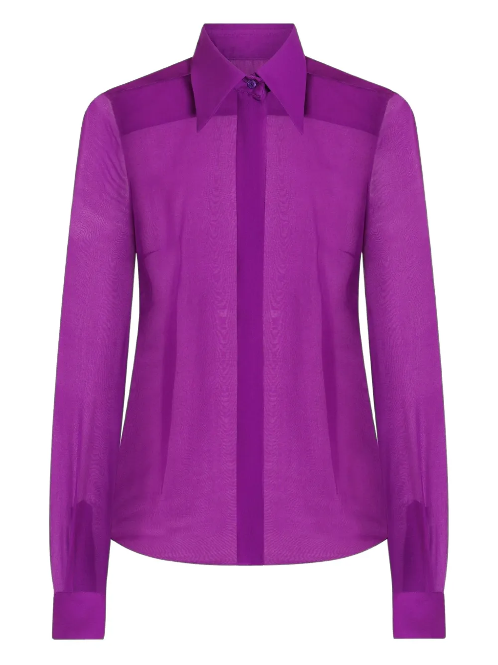 Dolce & Gabbana Zijden blouse Paars