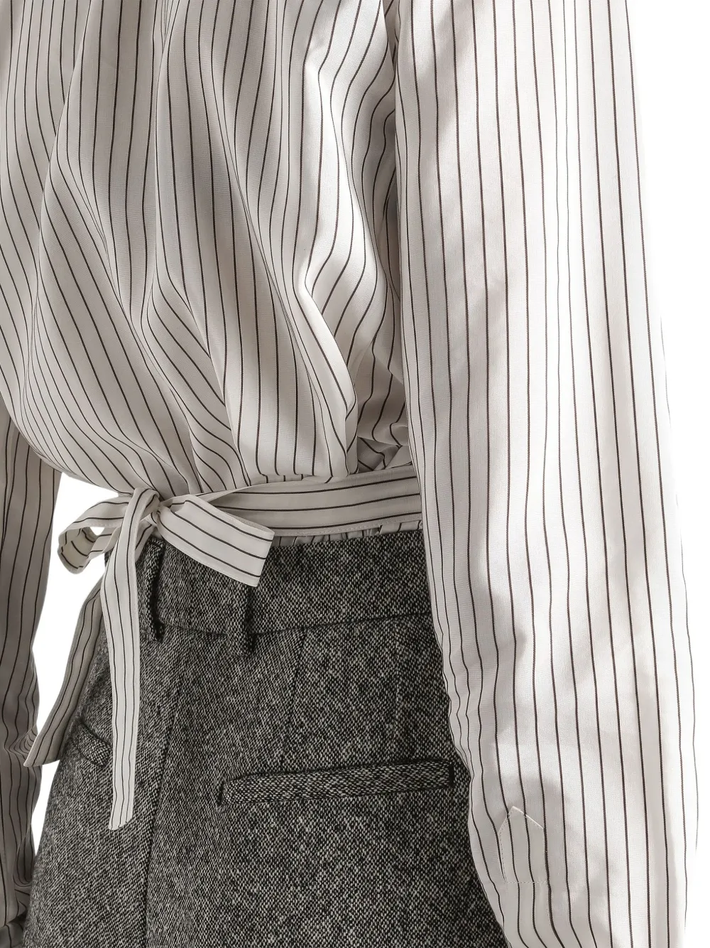 Dolce & Gabbana Gestreept blouse Wit