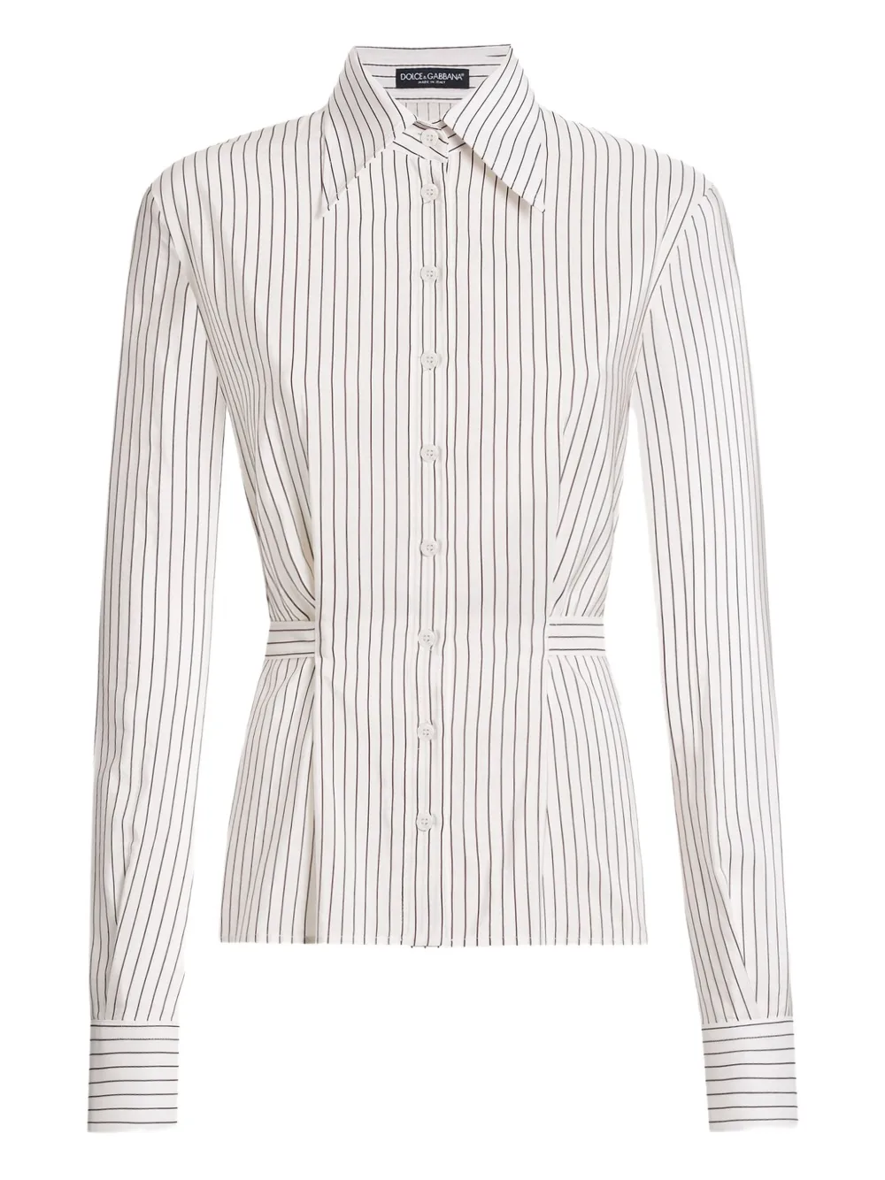 Dolce & Gabbana Gestreept blouse Wit