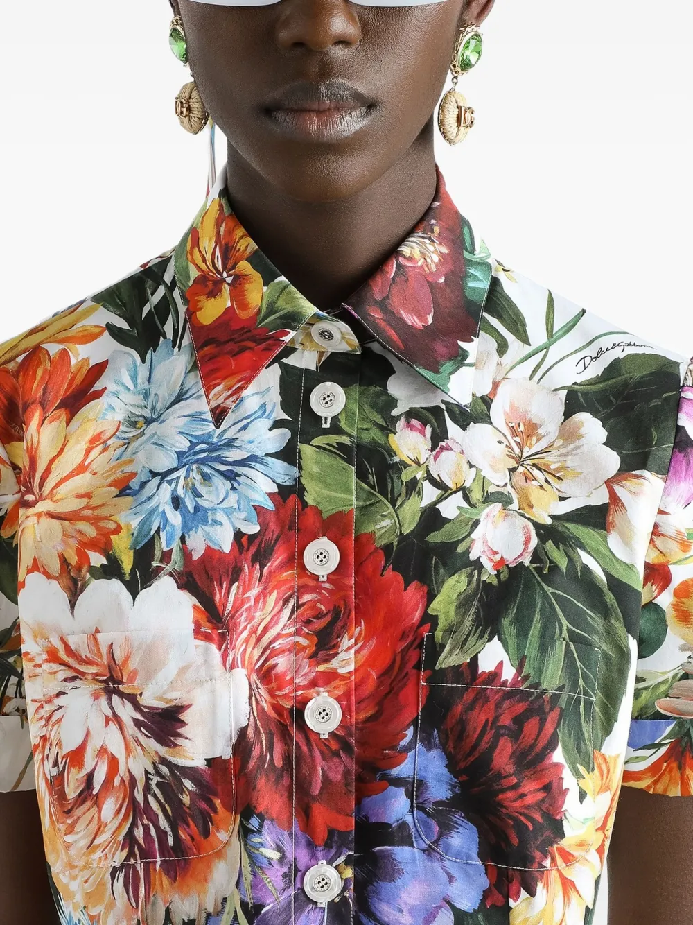 Dolce & Gabbana Katoenen shirt Wit