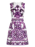Dolce & Gabbana graphic-print dress - White