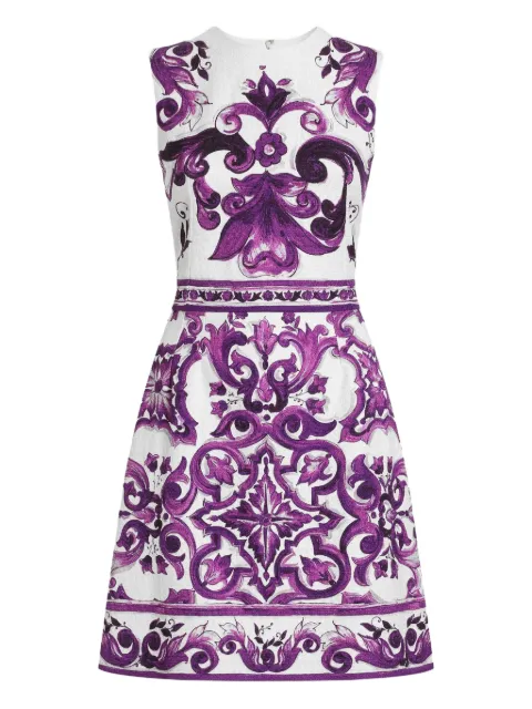 Dolce & Gabbana robe à imprimé graphique