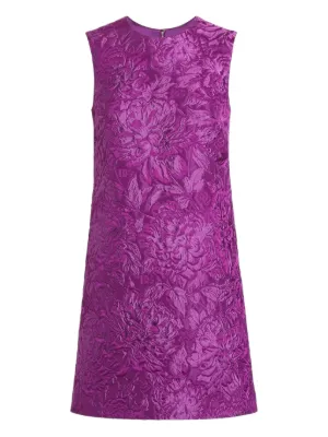 purple brocade dress Purple Brocade Cocktail Dress for my cousin's wedding reception : r/sewing