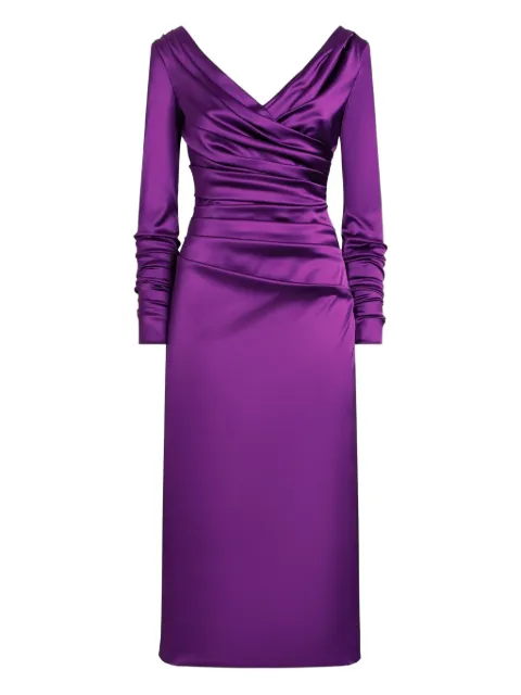 Dolce & Gabbana DNA draped midi dress