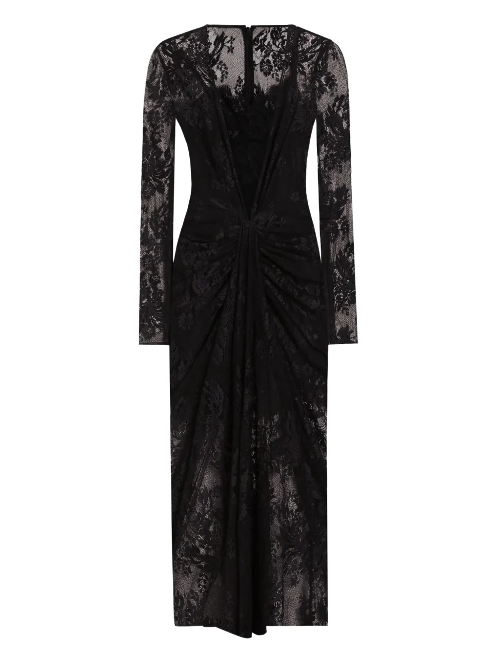 Dolce & Gabbana Jurk met lange mouwen Zwart
