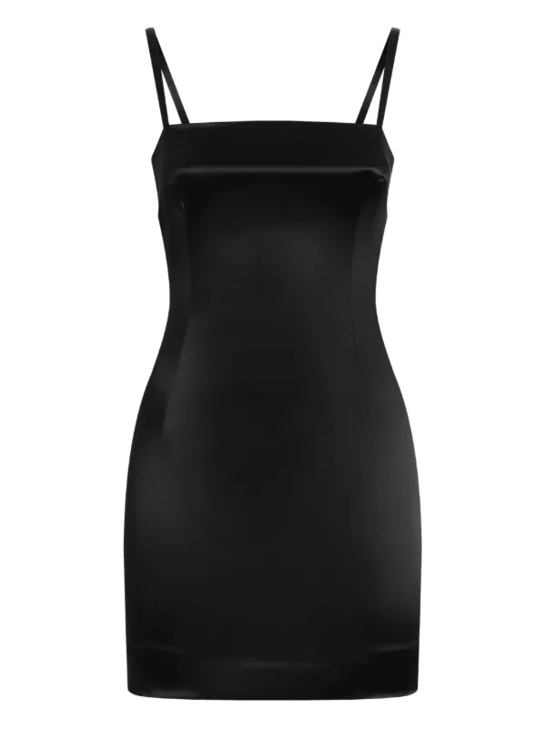 Dolce & Gabbana サテン スリップドレス | ブラック | FARFETCH JP