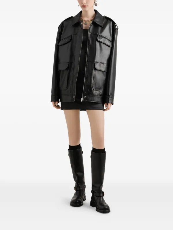 leather jacket and slip dress Street Style Slip Dress Outfit Guide That Works Year-Round