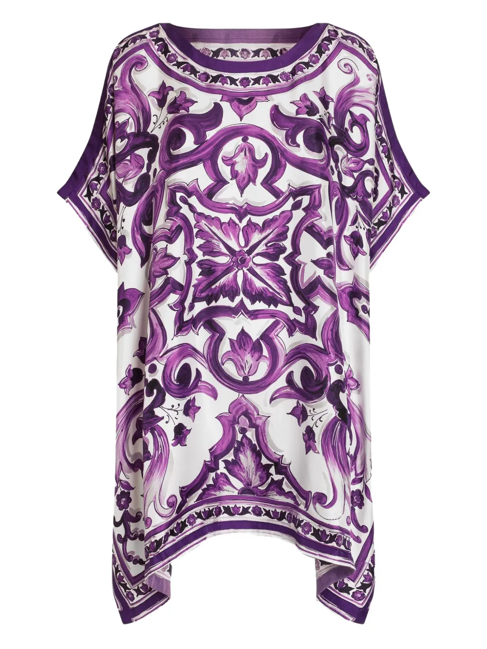 Dolce & Gabbana Mini-jurk met print Wit