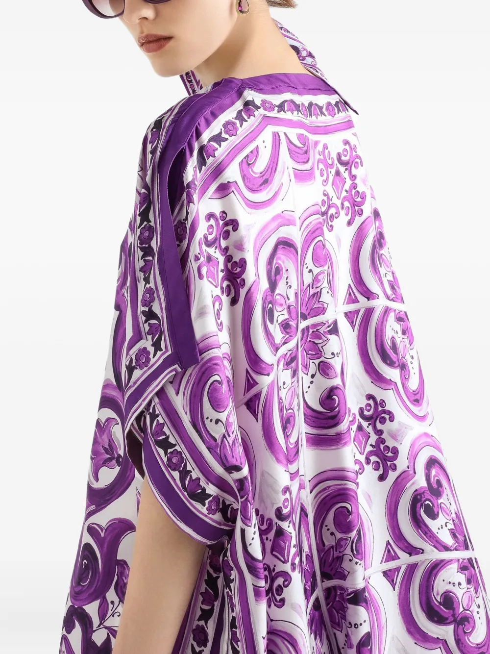 Dolce & Gabbana Mini-jurk met print Wit