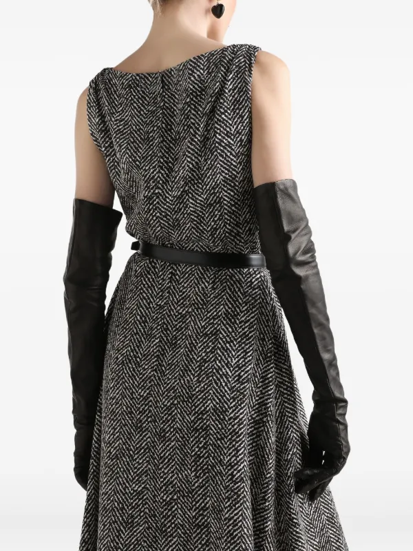 herringbone midi dress Stetson Women's Herringbone Midi Dress