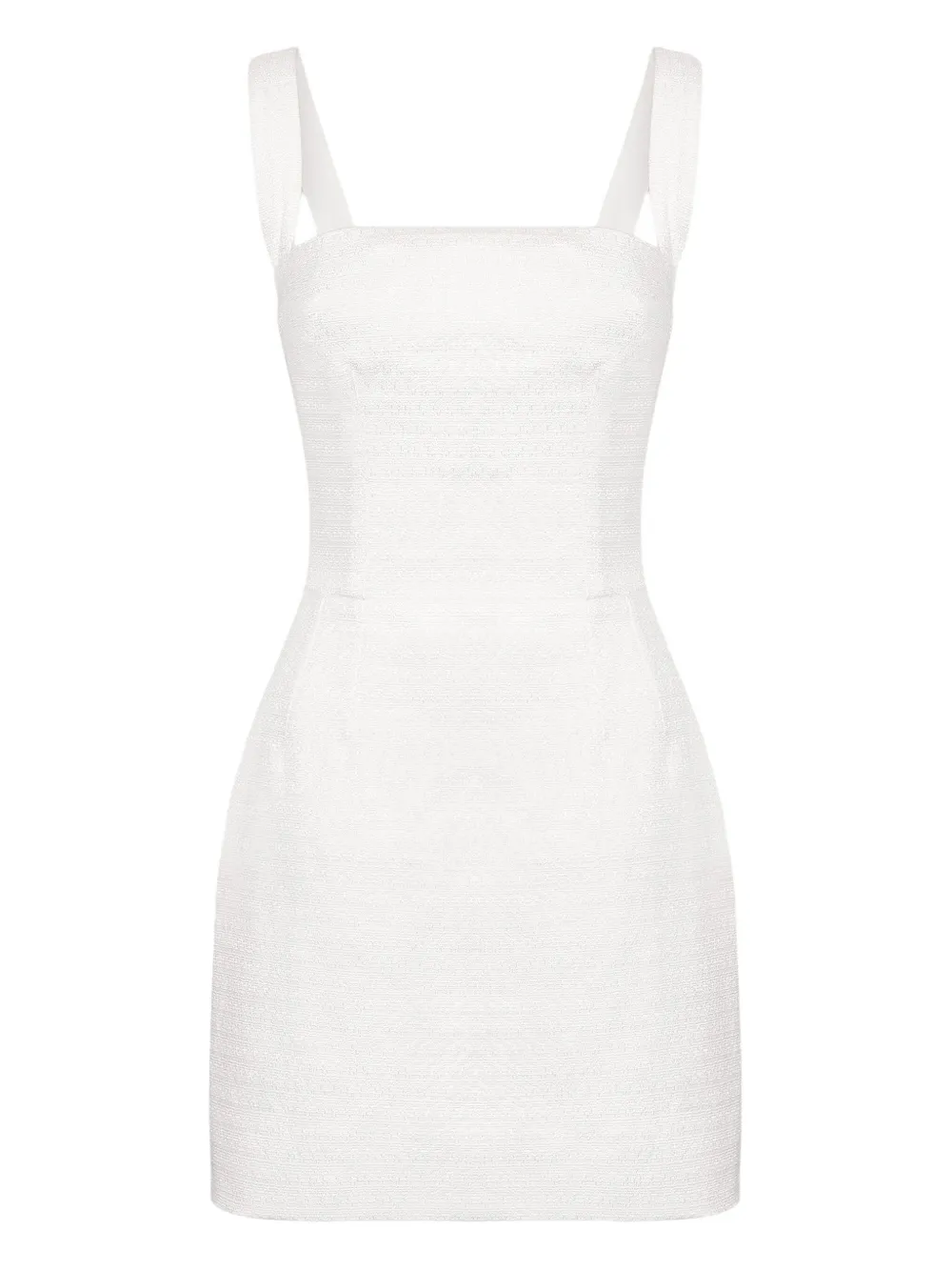 Dolce & Gabbana robe courte à encolure carrée | blanc | Image 1