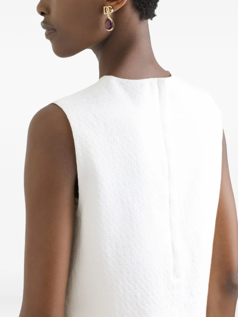 Dolce & Gabbana Top van zijdemix Wit