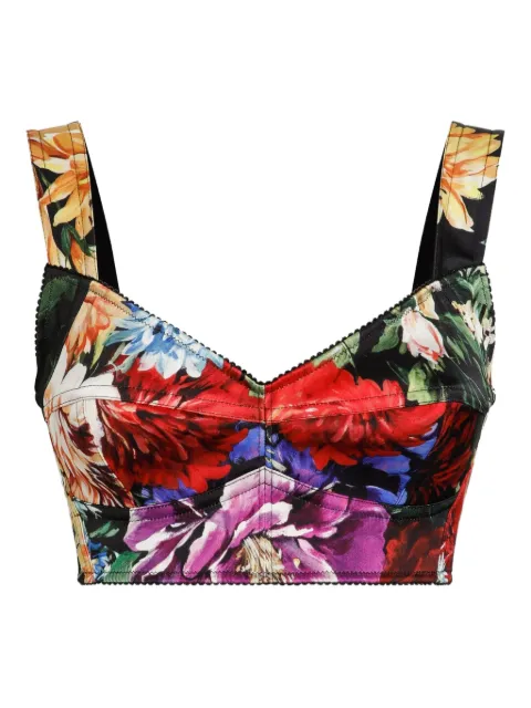 Dolce & Gabbana floral-print top