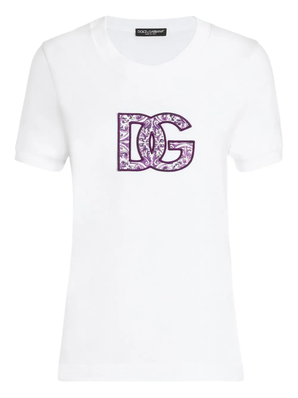 Dolce & Gabbana playera con aplique del logo | blanco | Image 1