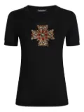 Dolce & Gabbana cross-motif T-shirt - Black