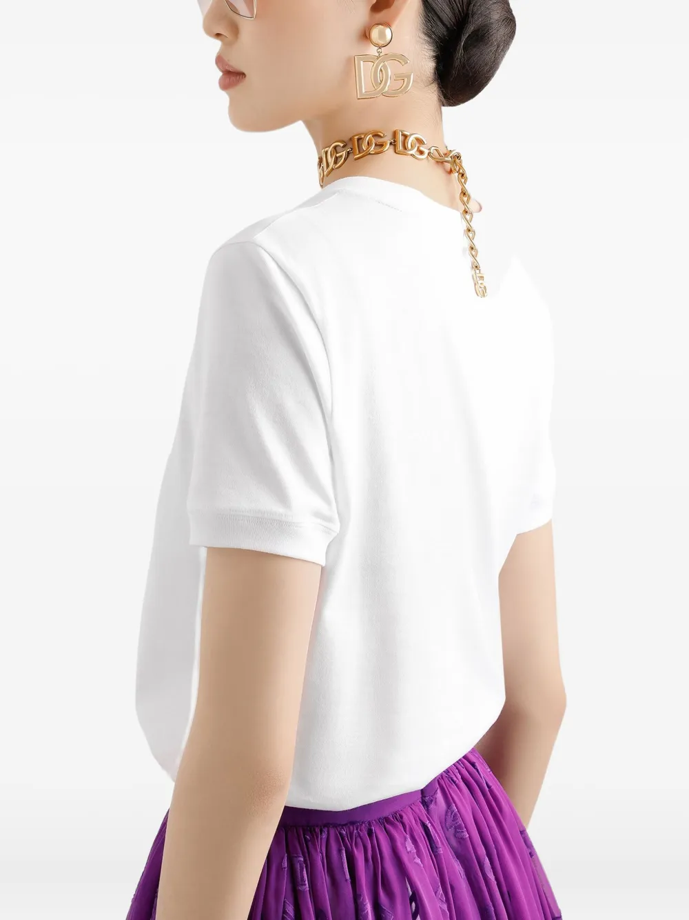 Dolce & Gabbana Katoenen T-shirt Wit