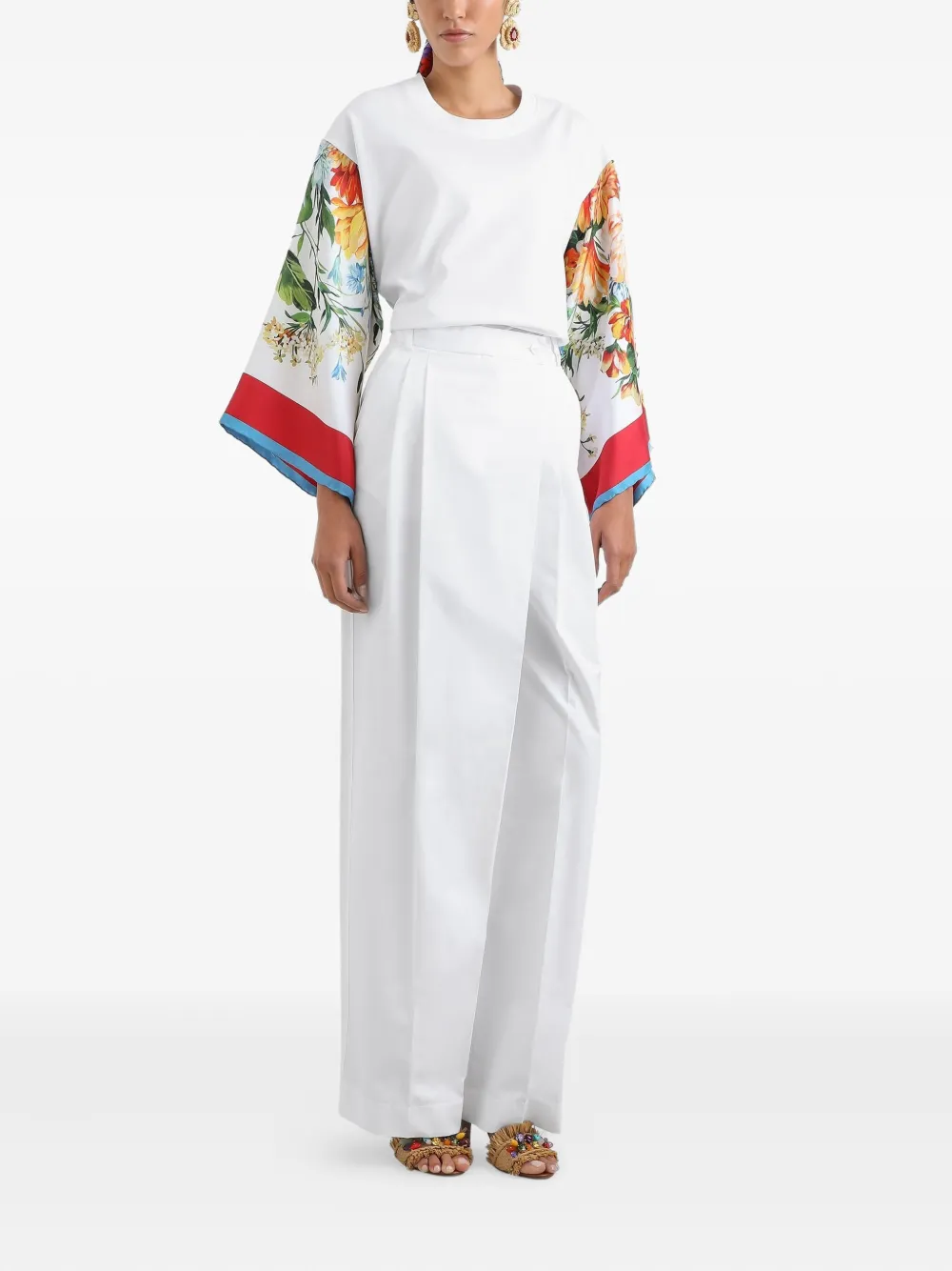 Dolce & Gabbana playera con mangas de seda | Playeras y jerséis | Image 2