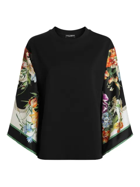 Dolce & Gabbana تيشيرت بطبعة زهور