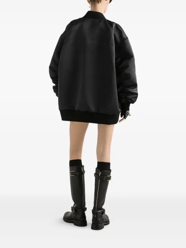 Dolce & Gabbana パデッド ボンバージャケット | ブラック | FARFETCH JP