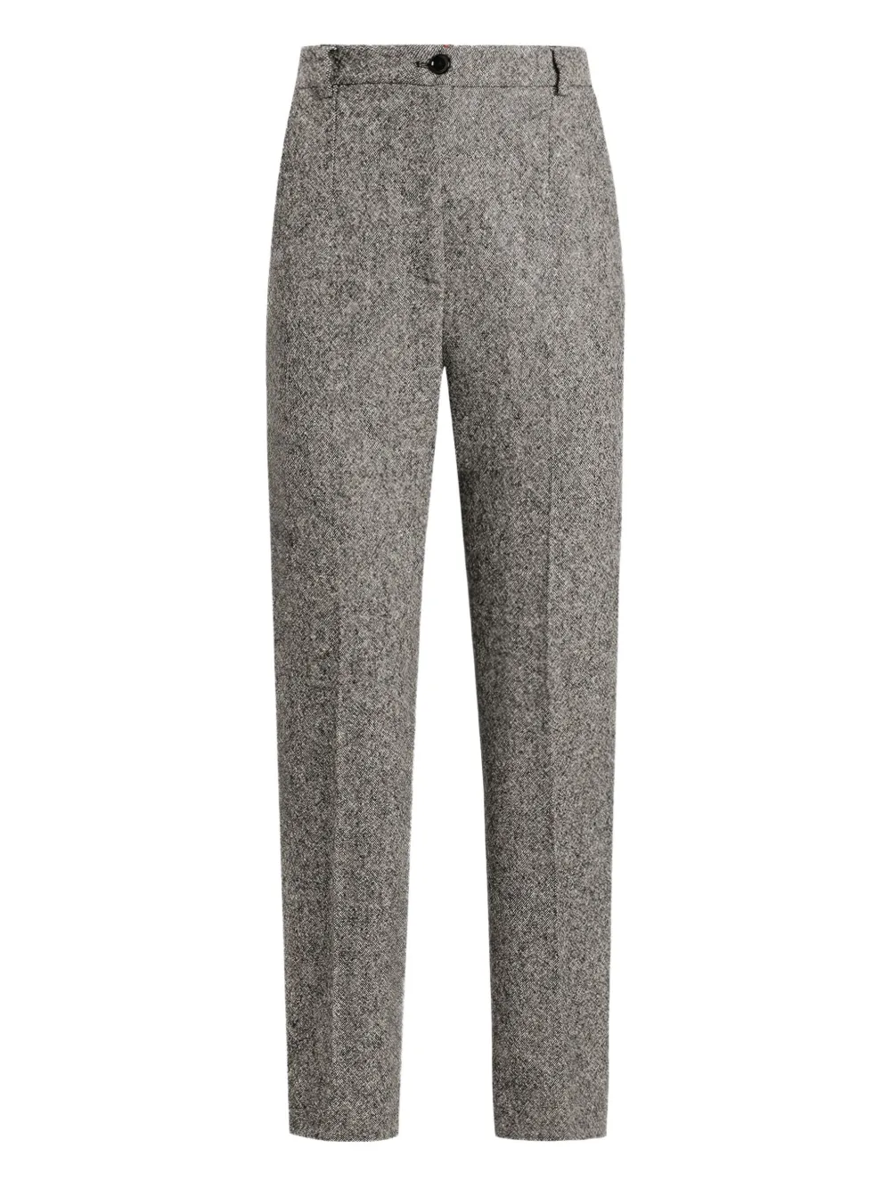 Dolce & Gabbana Gemêleerde tweed broek Zwart