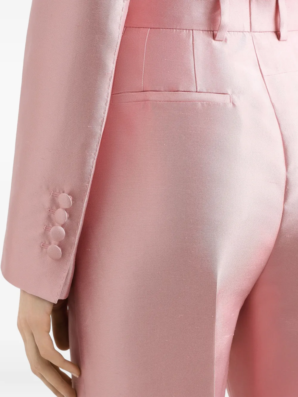Dolce & Gabbana Shantung broek Roze