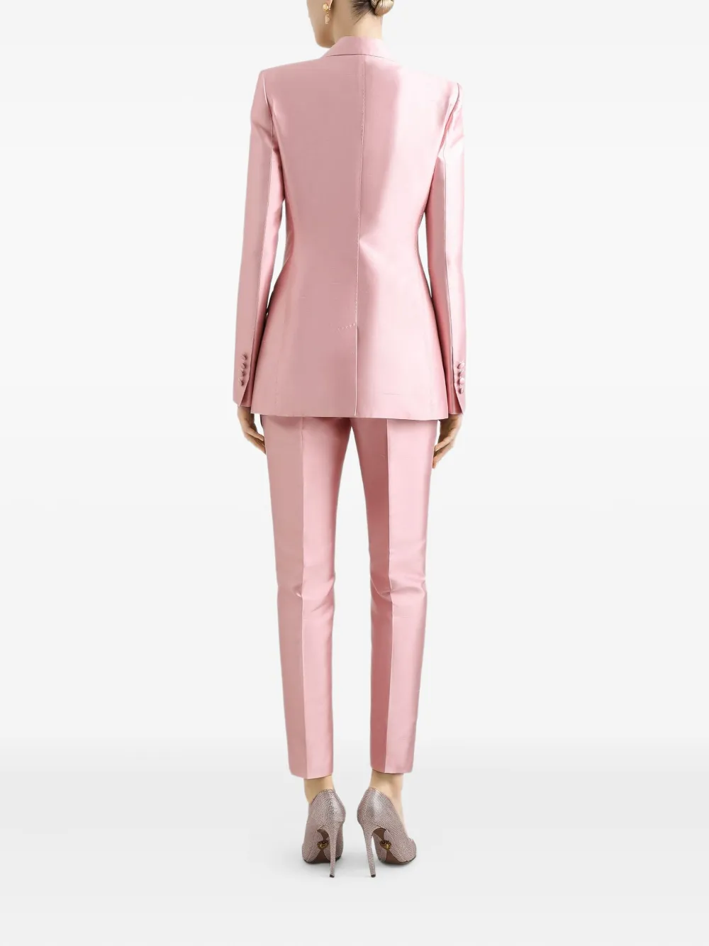 Dolce & Gabbana Shantung broek Roze