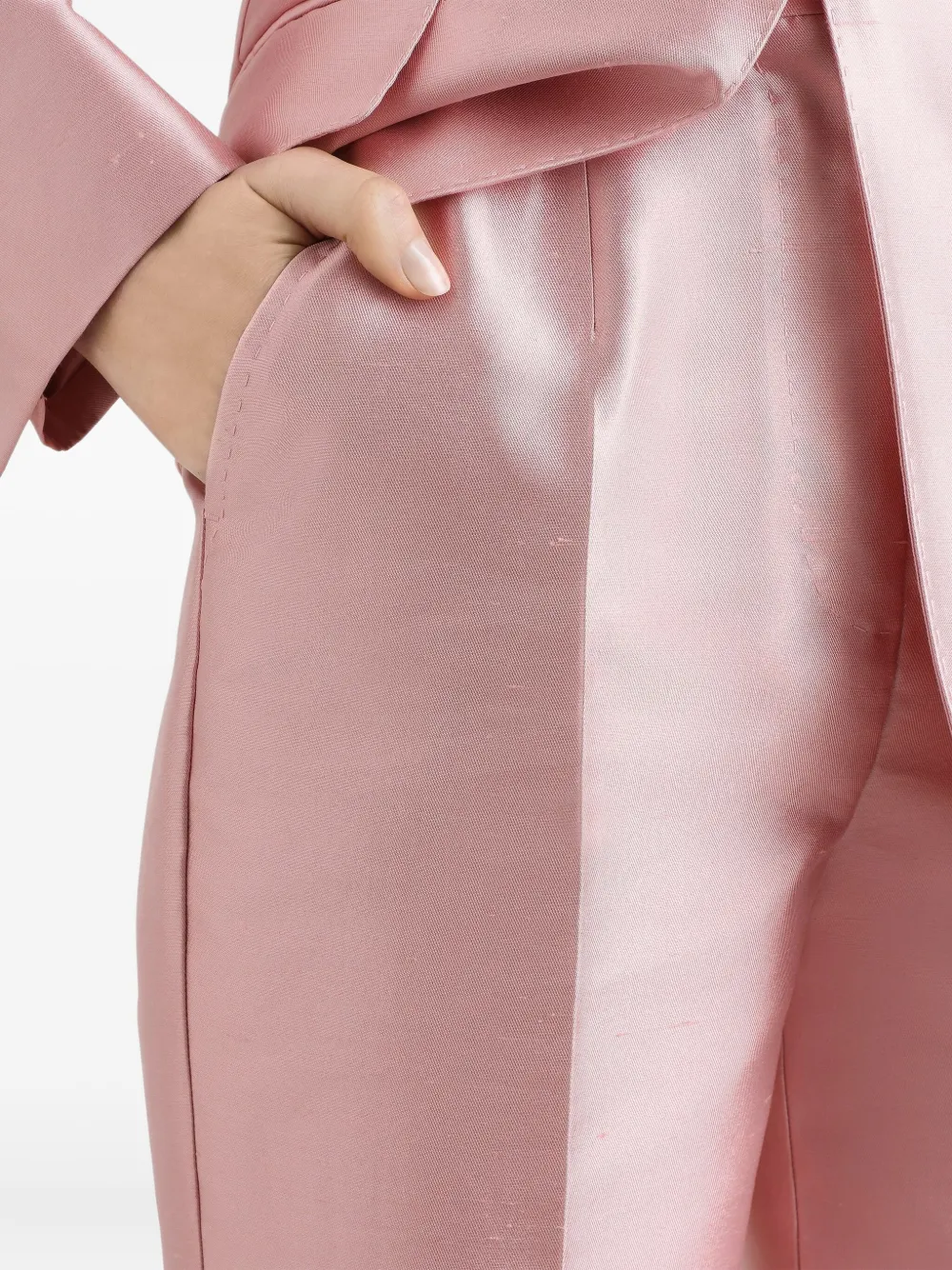 Dolce & Gabbana Shantung broek Roze