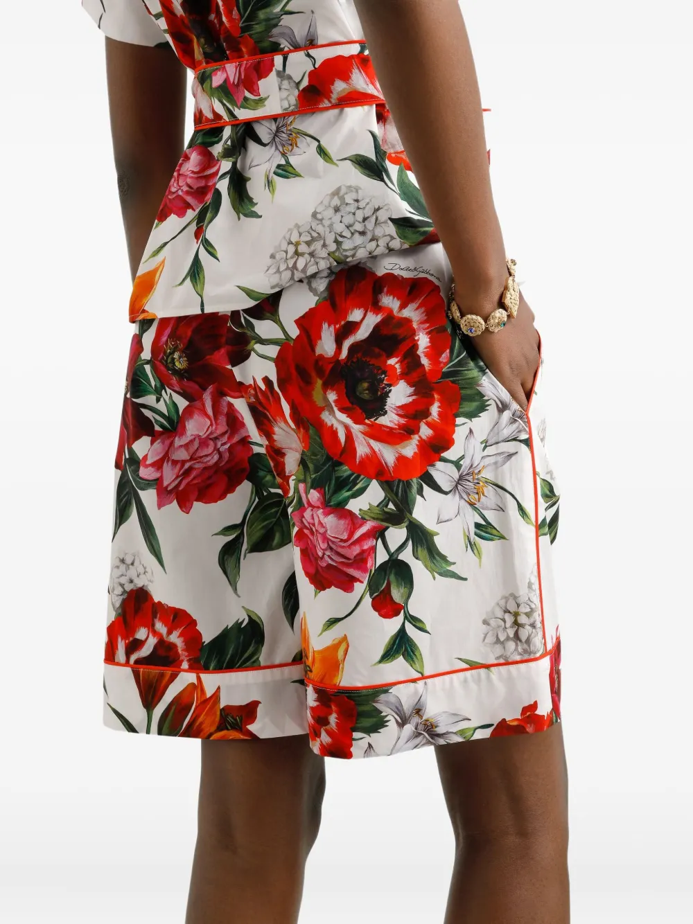 Dolce & Gabbana Katoenen shorts Wit