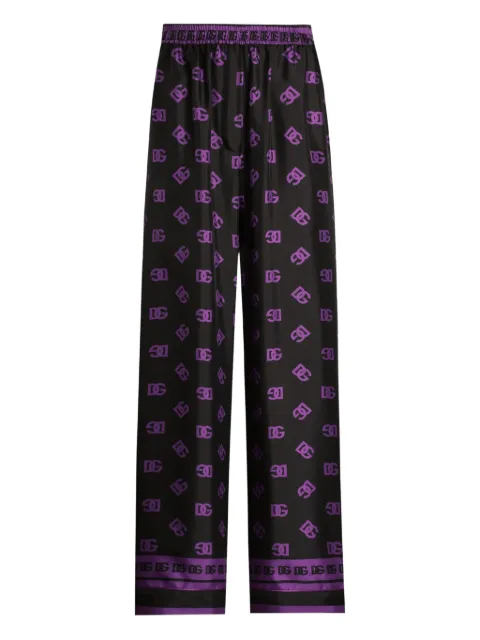 Dolce & Gabbana silk trousers 